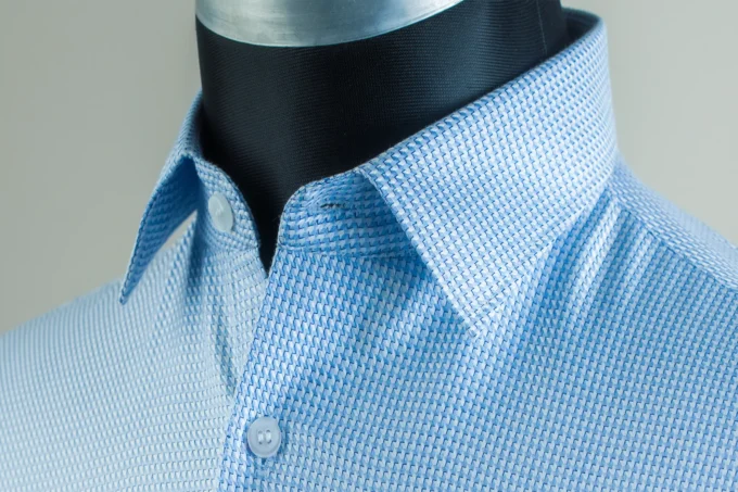 Light Sky Blue Right Angle Shirt (FS089) - Image 5