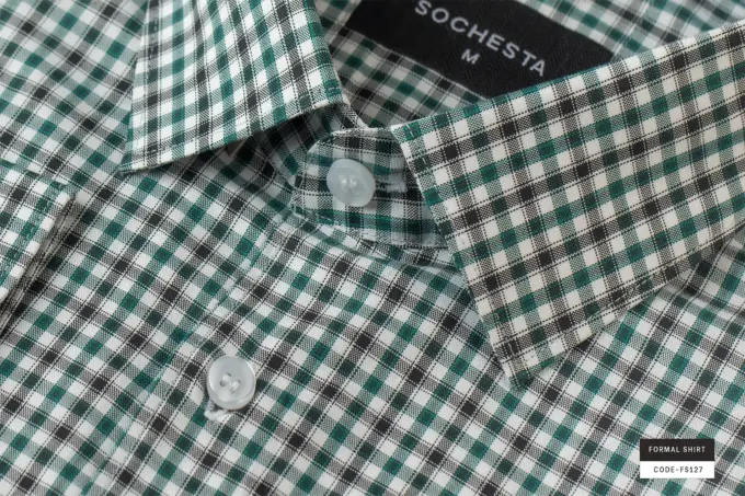 Soft Timberline Check Formal Shirt(FS127)