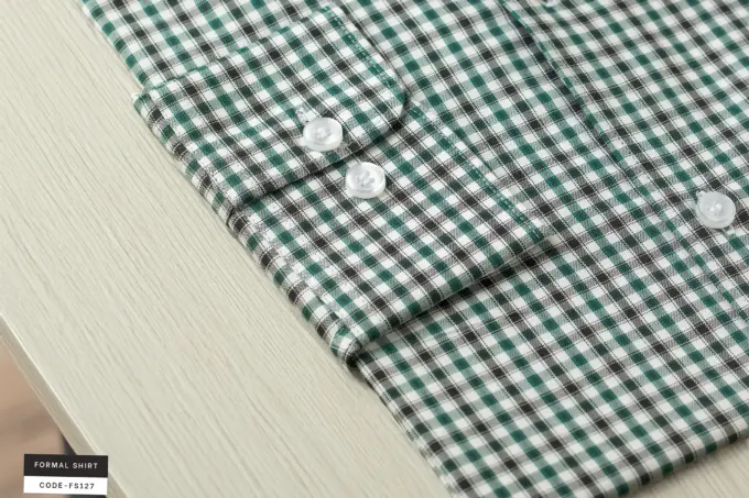 Soft Timberline Check Formal Shirt(FS127) - Image 3
