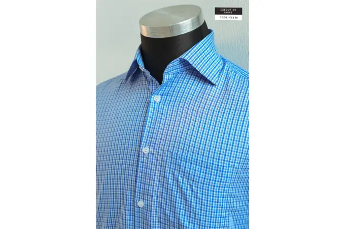 Glacier Grit Check Soft Cotton Shirt(FS138) - Image 6