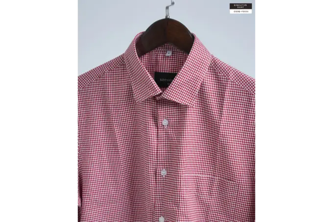 Ruby Redstone Houndstooth Shirt(FS151) - Image 4