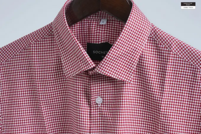 Ruby Redstone Houndstooth Shirt(FS151) - Image 6
