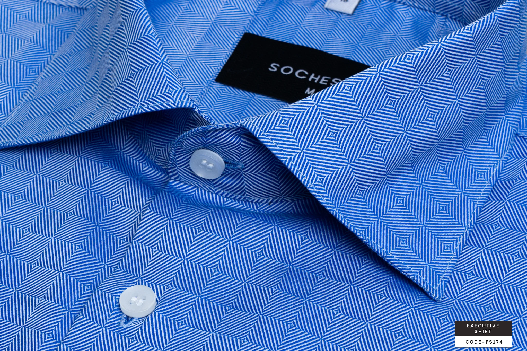 Rhombus Royale Wrinkle Resistant Giza Cotton Shirt(FS174)